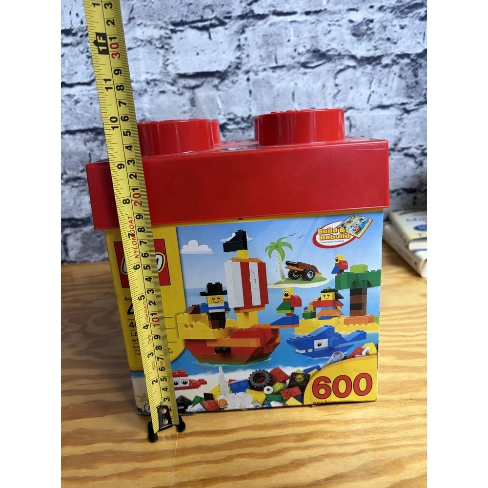 LEGO Bricks & More 4628‎ Fun With Bricks Storage Box & Sorting Lid Only Red